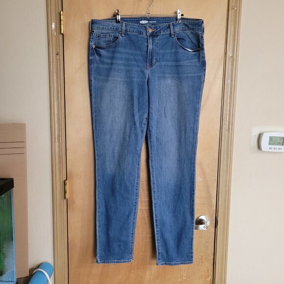 Old Navy Women Jeans 16 Long Power Straight - Picture 7 of 8